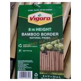 Vigoro 8"H Bamboo Border - qty 24
