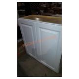 Wall mount cabinet apx 30x30x12 in