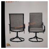 Phil villa outdoor dining chair pair