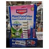 Bioadvanced plant food plus insect control spikes