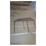 Hampton bay providence  hard top Gazebo 10ft x