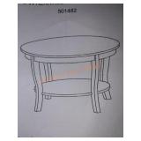 Convenience Conceptsy Round Coffee Table