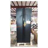 Husky Metal storage cabinet apx 72 x 20 x 30