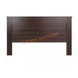 PrePac Espresso King Flat Panel Headboard