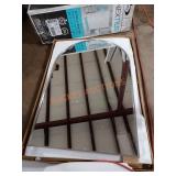 Modern Mirror Silver Frame