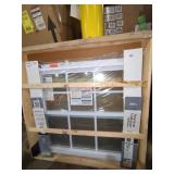 American Craftsman White Vinyl Fin Window