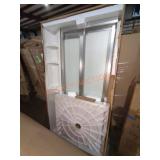 Mediterranean III 32" x 32" x 74" Corner Shower