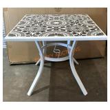 StyleWell Black&White Outdoor Patio Table