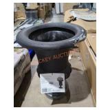 21" Bulbous Urn Planter Aged Charcoal