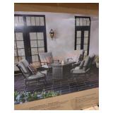 Home Decorators 5pc Gas Fire Pit Chat Set