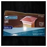 Veranda 4x4 in solar post cap