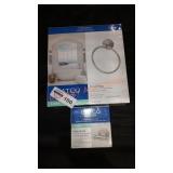 Gatco towel ring and robe hook