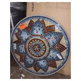 28" Mosaic Tile Table Top Only