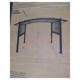 Hampton Bay 11ft x 13ft Arched Pergola Canopy