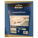 Metalux LED Flat Panel Light 4000K