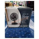 Hampton Bay 6" Desktop Clip Fan