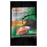 Hdx large trash bags