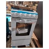 20" Freestanding Glass Top Range