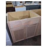 30"×24"×35" Base Cabinet Unfinished