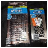 Decor grates wall ceiling and floor register