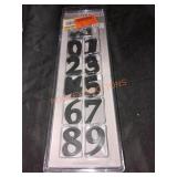 Rectangular Reflective Address Plaque