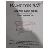 Hampton Bay Brown Finish Table