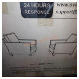 Ovios home 2pc patio chair set