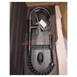 Glacier Bay pull-out kitchen faucet and 27" sink