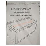 Hampton Bay 50gal Deck Box