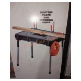 Husky 1500lb capacity portable workbench