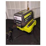 Ryobi 40V 6Ah Li Ion Battery and Charger