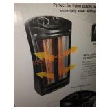 Comfort Zone quartz radiant heater