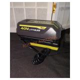 Ryobi 40V 4Ah Li Ion Battery and Charger