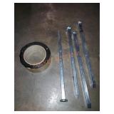 Vestil Speed Bump Asphalt Hardware