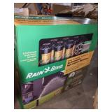 Rain Bird in-ground automatic sprinkler system