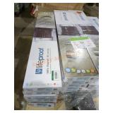 LifeProof Rigid Core Vinyl Plank Flooring Lot