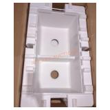 Blanco 33" low divide 60/40 double-sided sink