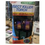 PIC Insect Killer Torch, 2 Pack Solar