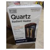 Beyond Flame Quartz Radiant Heater 1500watts