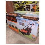 Black+Decker 10Amp corded 15" lawn mower