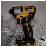 Dewalt 1/4 in impact driver