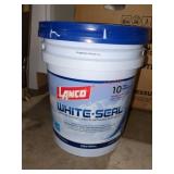Lanco white-seal acrylic/latex elastomeric roof