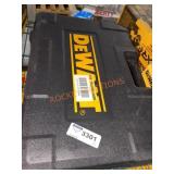 DeWalt Heavy Duty filled tool box