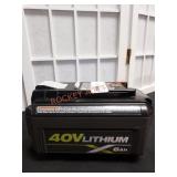 RYOBI 40v 6Ah Lithium Battery