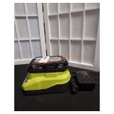 RYOBI 18v 1.5Ah Lithium Battery and Charger