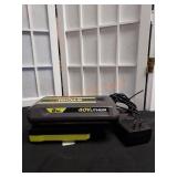 RYOBI 40v 2Ah Lithium Battery and Charger