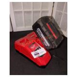 Milwaukee m18 Red Lith XC8.0 Battery and Charger