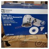 Commercial electric  recessed kit glare control