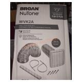 Broan NuTone Wall ducting kit