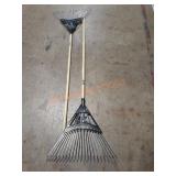 Anvil 48" SuperFlex Steel Rakes, Set of 2